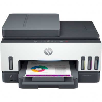 Impressora HP Smart Tank 790 4X1 I/s/C/F Wireless Branco Bivolt - 4WF66A Aky