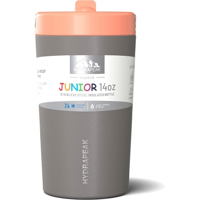 Garrafinha Escolar Hydrapeak HP-CUP14-Grey-PH/PH 400ML Cinza