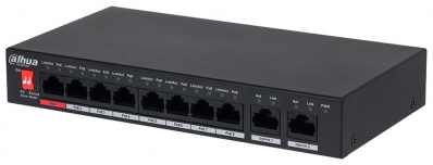 Hub Switch Dahua DH-PFS3010-8ET-96 Poe 8 Portas