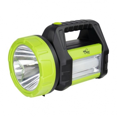 Lanterna Ecopower EP-2621 - 5W + 10W - Recaregavel - 2000MAH - Preto e Verde