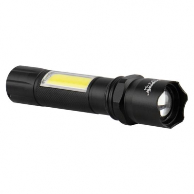 Lanterna Ecopower EP-8104 - 3W - Recarregavel - Preto