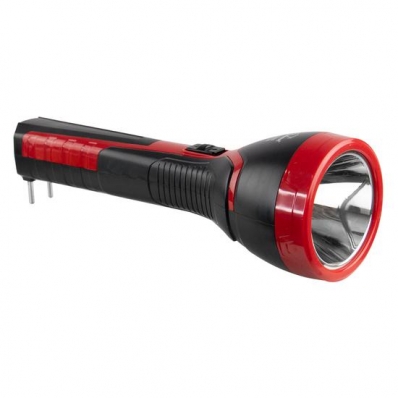 Lanterna Ecopower EP-8250 - 5W - Recarregavel - Preto e Vermelho