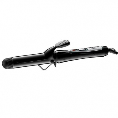 Modelador de Cabelo Mondial Pro Maxi Curl EM-08 de 32 MM Bivolt - Preto/Prata