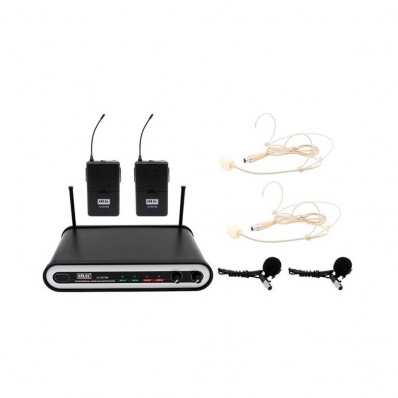 Microfone Sem Fio BLG IU-2070B - Preto