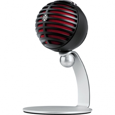 Microfone Shure MV5/A-B-LTG - Preto/Prata