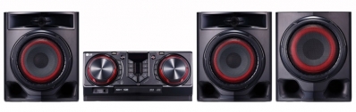 Mini System LG Xboom CJ45 - Hifi/+USB/ CD-R/ Auto-DJ/ 720W Bivolt