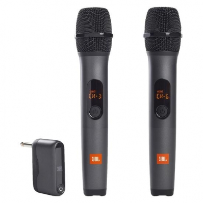 Microfone JBL Wireless Microphone Set - Preto