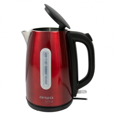 Jarra Eletrica Aiwa AW-JD1402R - 1.7L - 2200W - 220V - Vermelho e Preto