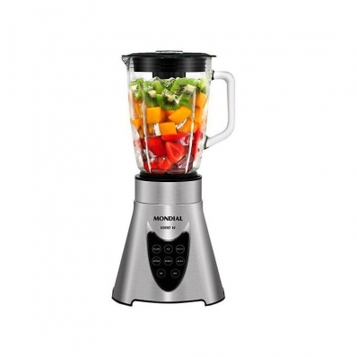 Liquidificador Mondial L-94 Master Premium 220V - Prata/Preto 1.5L