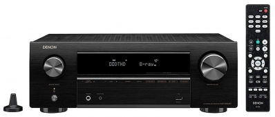 Receiver Denon AVR-X550BT 5.2 Canais 4K 220V Preto