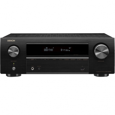 Receiver Denon AVR-X550BT 5.2 Canales 4K Ultra HD 220V - Preto