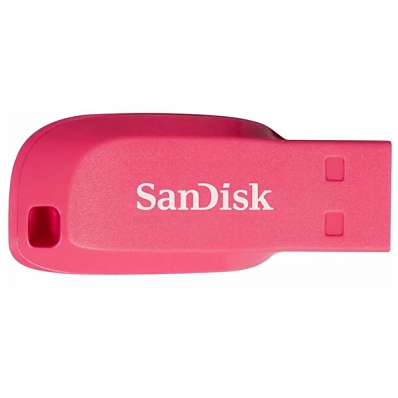Pen Drive de 16GB Sandisk Cruzer Blade SDCZ50C-016G-B35PE USB 2.0 - Rosa