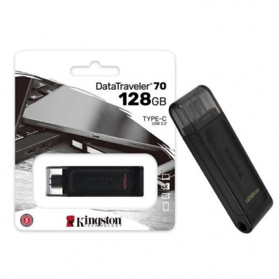 Pen Drive 128GB Kingston DT70/128GB 3.2 USB-C