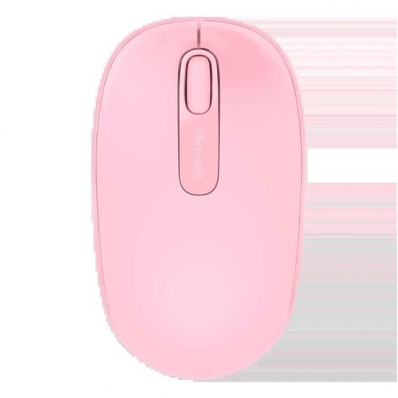 Mouse Sem Fio Microsoft Wireless Mobile 1850 / U7Z-00021 - Rosa