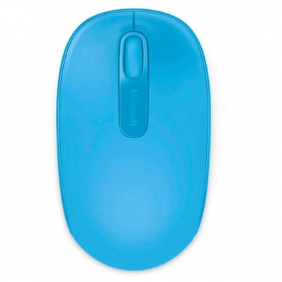 Mouse Sem Fio Microsoft Wireless Mobile 1850 / U7Z-00055 - Azul Ciano