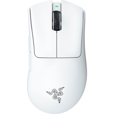 Mouse Inalambrico Gamer Razer Deathadder V3 Pro - Branco (RZ01-04630200-R3U1)