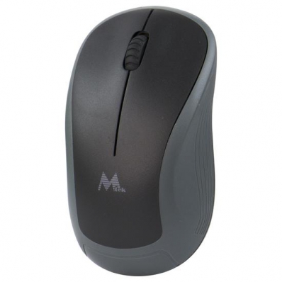 Mouse Mtek MW-3W305 - Sem Fio - 1200 Dpi - 3 Botoes - Preto e Cinza