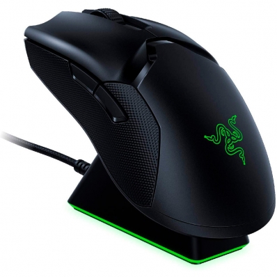 Mouse Razer Viper Ultimate com Base de Carregamento Wireless Preto -
