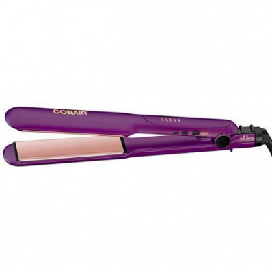 Prancha de Cabelo Conair C550F + Escova Roxo