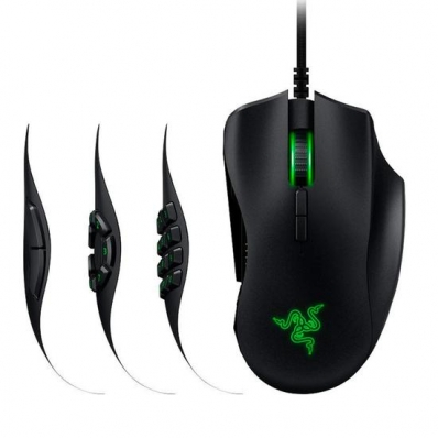 Mouse Razer Naga Trinity Chroma / 16000 Dpi - Preto 