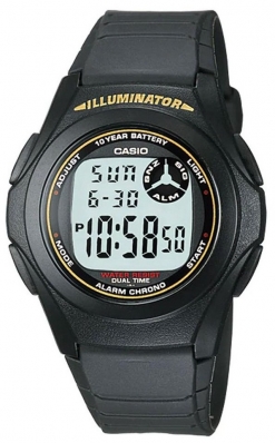 Relogio Masculino Casio Digital F-200W-9ADF