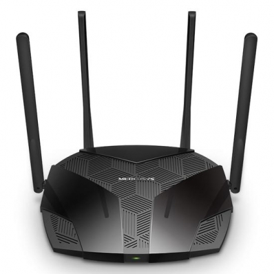 Roteador Wireless Mercusys AX1800 MR1800X - 1.8GBPS - Dual-Band - 4 Antenas - Preto