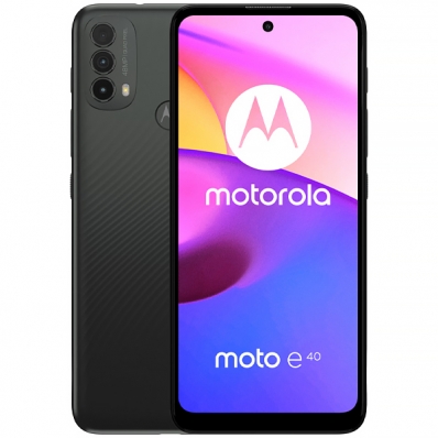 Smartphone Motorola Moto E40 XT2159-3 Dual Sim de 64GB/4GB Ram de 6.5" 48+2+2MP/8MP - Cinza