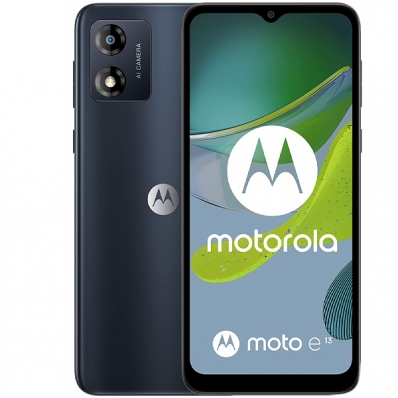 Smartphone Motorola Moto E13 XT2345-3 Dual Sim de 64GB/4GB Ram de 6.5" 13MP/5MP - Cosmic Black