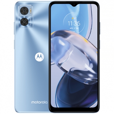 Smartphone Motorola Moto E22 XT2239-8 Sim de 64GB/4GB Ram de 6.5" 16+2MP/5MP - Crystal Blue
