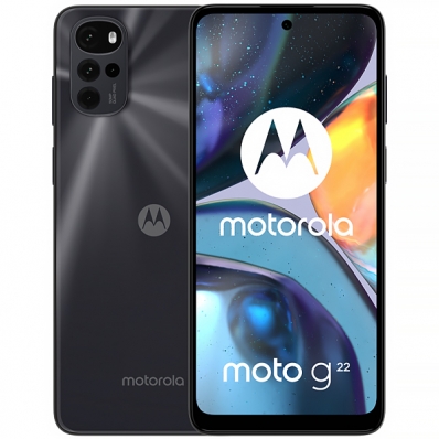 Smartphone Motorola Moto G22 XT2231-2 Dual Sim de 64GB/4GB Ram de 6.5" 50+8+2+2MP/16MP - Cosmic Black