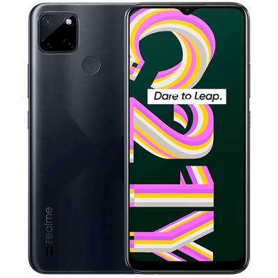 Smartphone Realme C21-Y RMX3263 Dual Sim de 64GB/4GB Ram de 6.5" 13+2+2MP/5MP - Cross Black