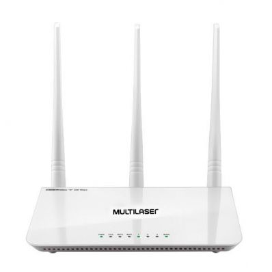 Roteador Wireless Multilaser RE163 300 MBPS Em 2.4GHZ - Branco