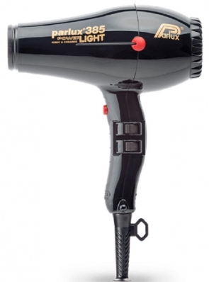 Secador de cabelo Profissional Parlux 385 New Power Light Preto 110V 