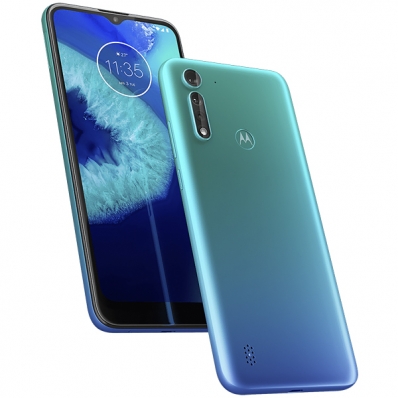 Smartphone Motorola Moto G8 Power Lite XT2055-4 Single Sim de 64GB/4GB Ram de 6.5" 16+2+2MP/8MP - Arctic Blue