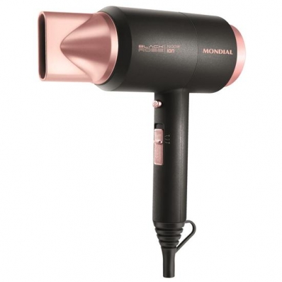 Secador de Cabelo Mondial Black Rose Ion SC-38 - 1900W - 110V - Preto