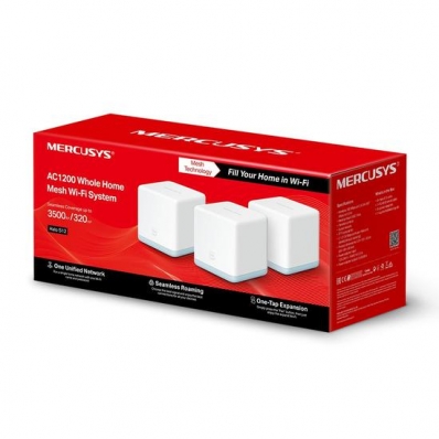Router Mercusys Halo S12 AC1200 PACK-3 867MBPS