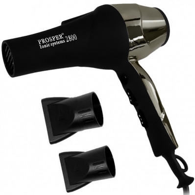 Secador de Cabelo Prosper P-2800 6.000 Watts 220V ~ 50/60 HZ - Preto