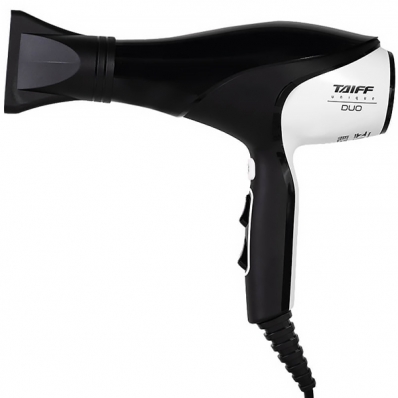 Secador de Cabelo Taiff Unique Duo 2.700 Watts Bivolt - Preto/Branco