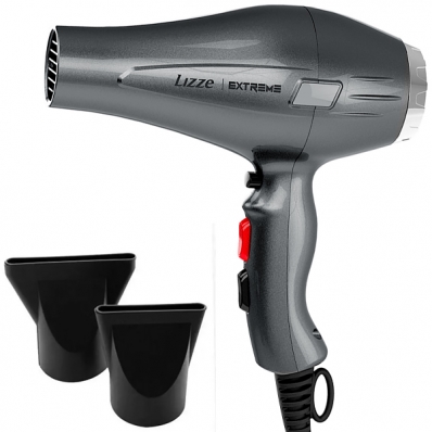 Secador de Cabelo Lizze Extreme 2.400 Watts 127V ~ 60HZ - Cinza