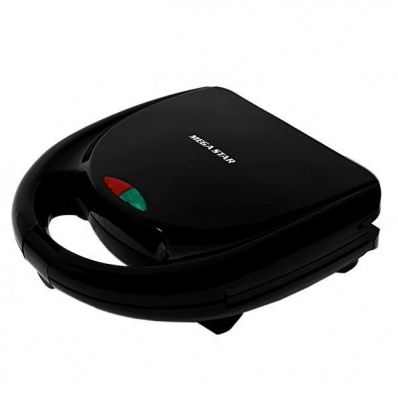 Sanduicheira Megastar TX8829A 800 Watts 110V ~ 60HZ - Preta