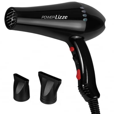 Secador de Cabelo Lizze Power 2.200 Watts 127V ~ 60HZ - Preto