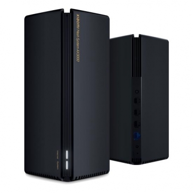 Roteador Xiaomi Mesh System AX3000 DVB4287GL Wifi 6 (2 Pack) - Preto