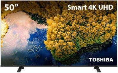 Smart TV Toshiba 50" 50C350LS 4K Vidaa Wifi HDMI USB