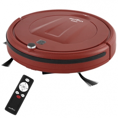 Robo Aspirador Britania BAS03V 200 ML com 18 Watts Bivolt - Vermelho