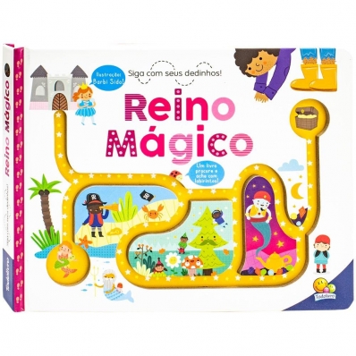 Reino Mágico - Siga com seus dedinhos!