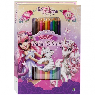 Megakit para Colorir - La Fadinne