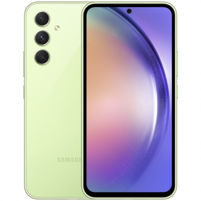 Smartphone Samsung Galaxy A54 5G SM-A546E Dual Sim de 256GB/8GB Ram de 6.4" 50+12+5MP/32MP - Awesome Lime