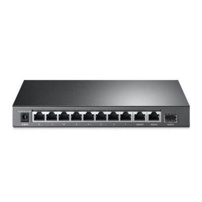 Switch TP-Link TL-SG1210P - 8 Portas Poe+ - 100MBPS - Cinza