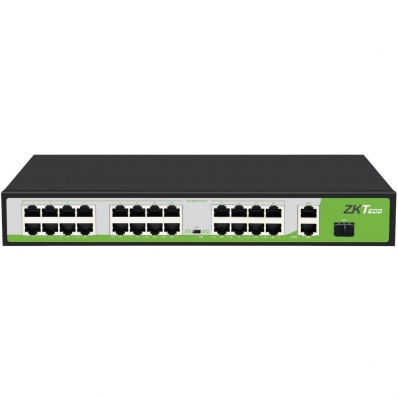 Switch Zkteco PE242-300-C 24P 10/100 MBPS Poe