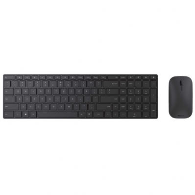 Teclado com Mouse Microsoft Bluetooth Ingles Preto - 7N9-00001